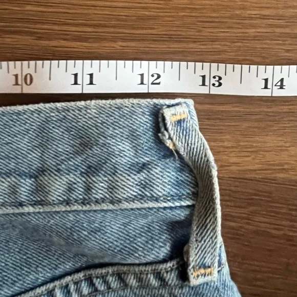 Agolde Riley Hi-Rise Straight Crop Jeans – Light Wash (Ripped) 💙 - Picture 9 of 9